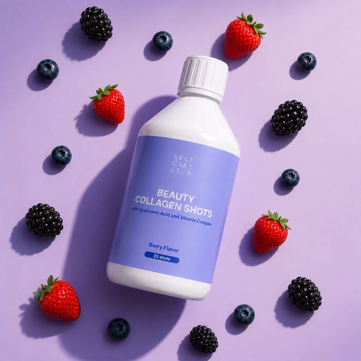 Beauty Collagen Shots — Wild Berry