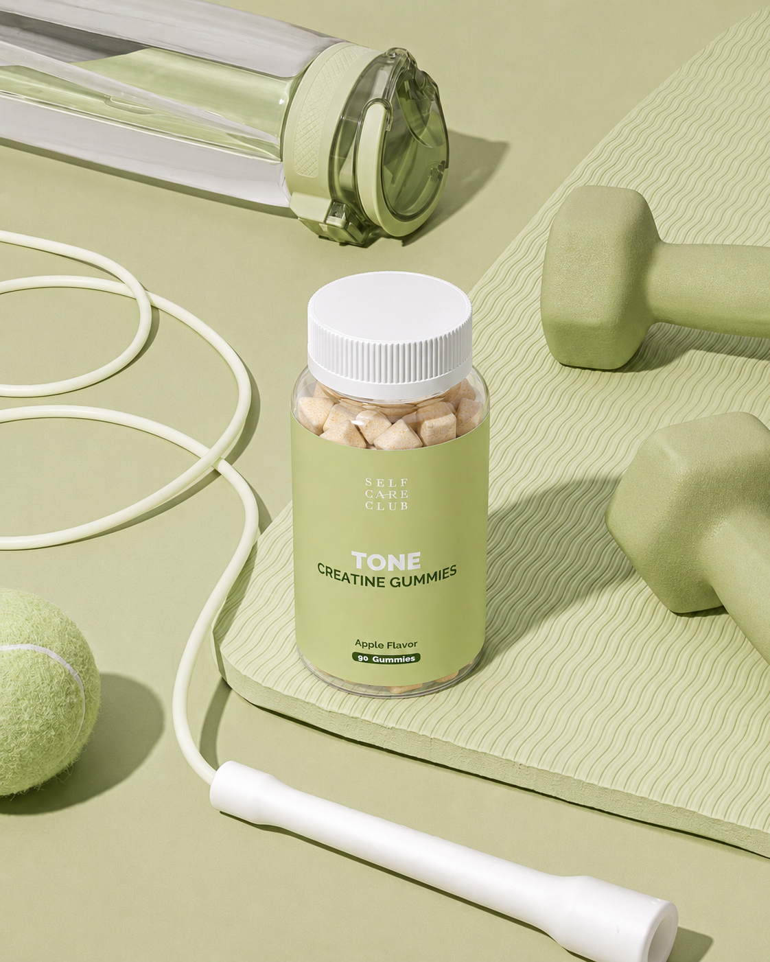 Tone - Creatine Gummies - Apple
