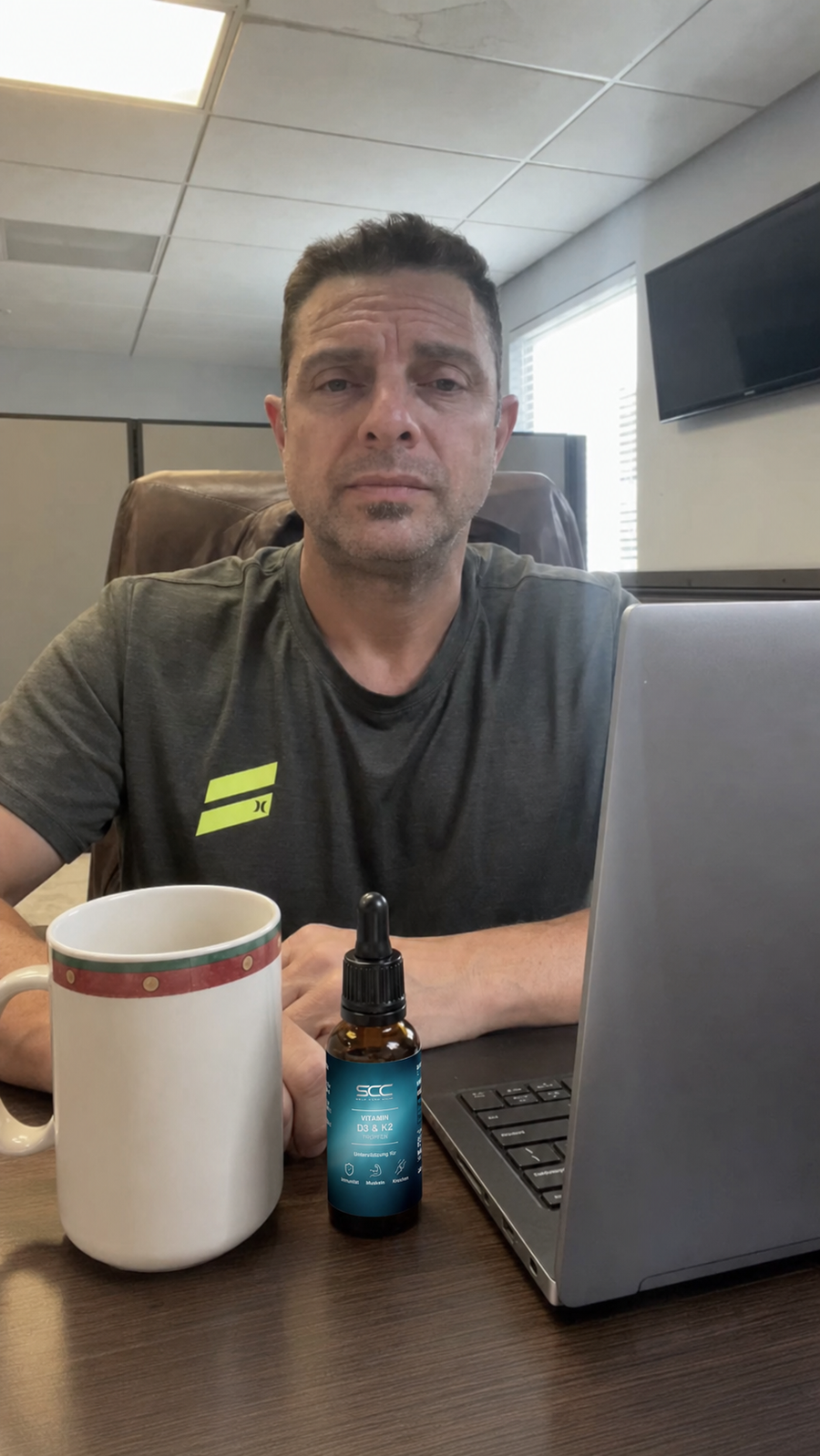 Klant met Vitamin D3 en K2